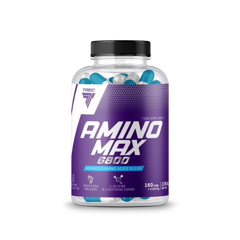 Trec Nutrition, Amino max 6800 - 320 caps - Stayfit.no