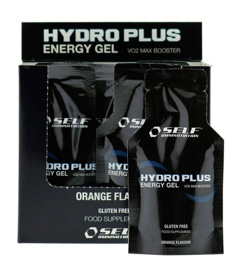 Self Omninutrition, Hydro Plus Energy Gel - 40g x 12 - Orange - Stayfit.no