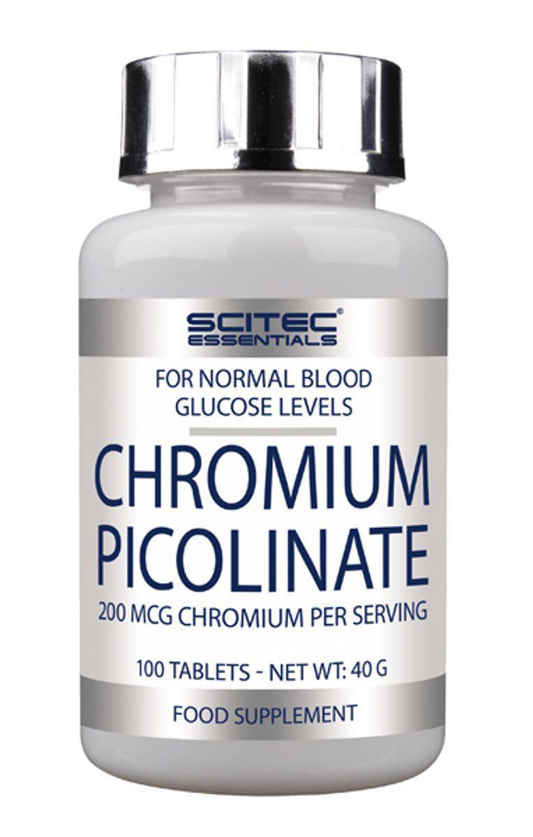Scitec Nutrition, Chromium Picolinate - 100 tab - Stayfit.no