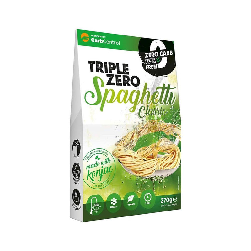 Forpro, Triple Zero Pasta, 270g, Spagetti - Stayfit.no