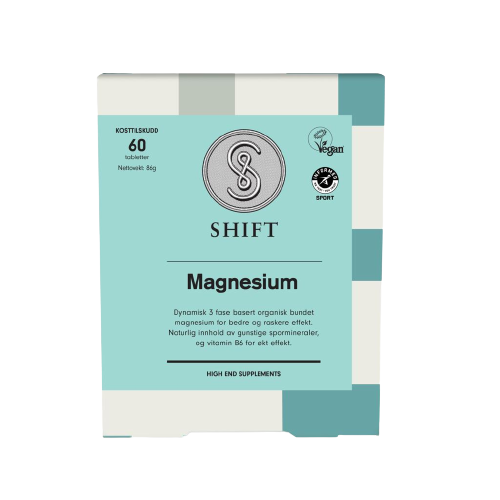 SHIFT, SHIFT Magnesium, 60tbl - Stayfit.no