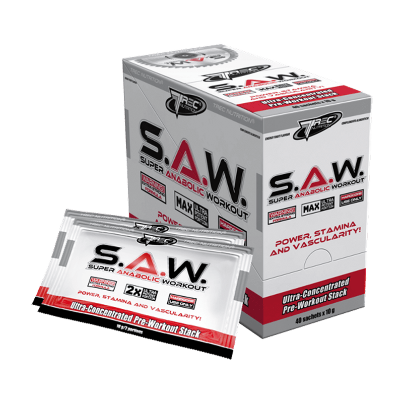 Trec Nutrition, S.A.W. 10g Box (40stk x 10 g) - Stayfit.no