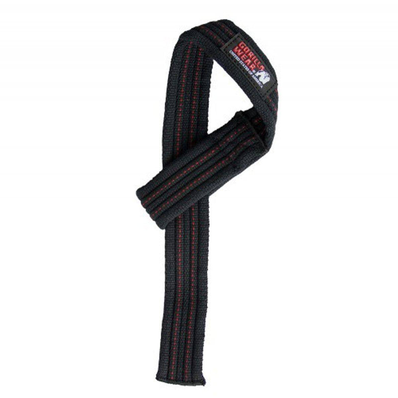 Gorilla Wear, Hardcore Lifting straps - Sort - Stayfit.no