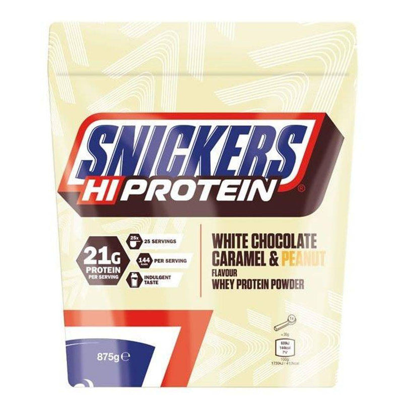 Mars Wrigley, Snickers Protein Powder - 875g - White Chocolate - Stayfit.no