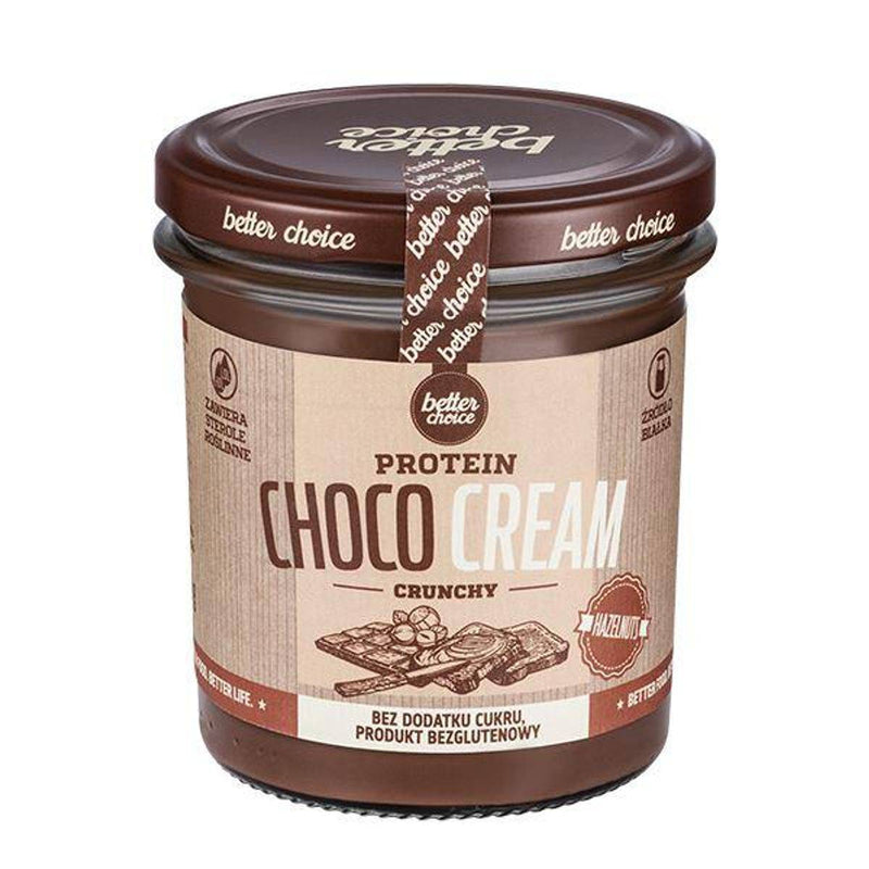 Trec Nutrition, Protein Choco Cream 300g, Crunchy Hazelnuts - Stayfit.no