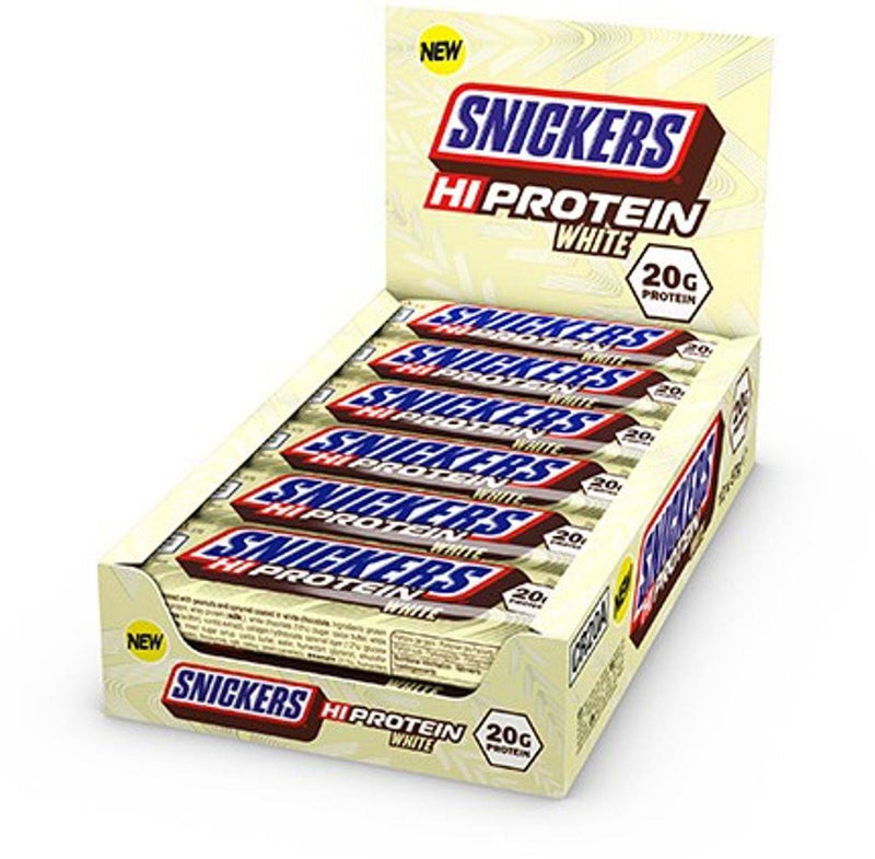 Mars Wrigley, Snickers HiProtein Bar - 12x55g - White - Stayfit.no