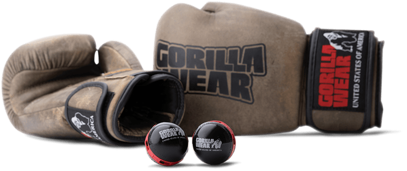 Gorilla Wear, Multifunctional Deodorizer Balls - Black/Red - Stayfit.no
