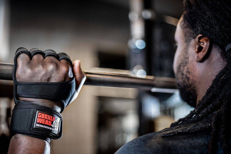 Gorilla Wear, Yuma Weight Lifting Workout Gloves - Black - Stayfit.no