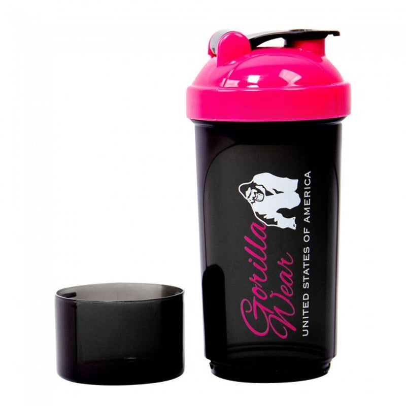 Gorilla Wear, Shaker Compact Gorilla Wear 500ml - Black/Pink - Stayfit.no
