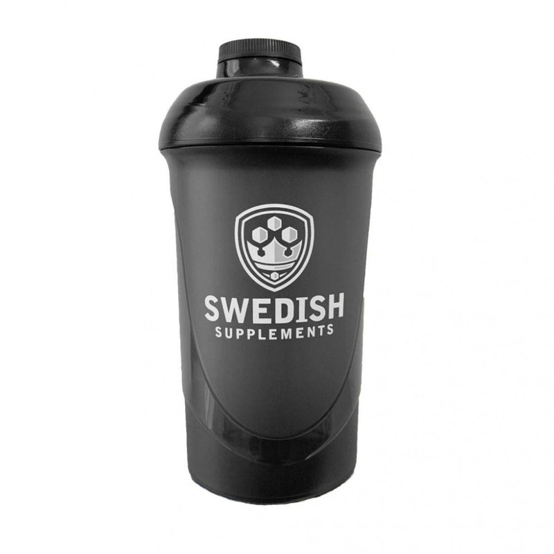 Swedish Supplements, Shaker Swedish Supplements 0,6 - Black - Stayfit.no