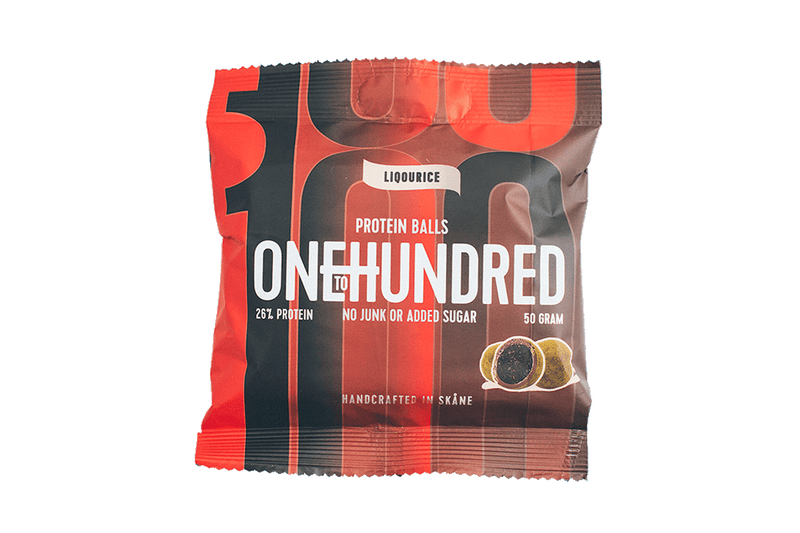 OneToHundred, Protein Balls 10x50g - Stayfit.no