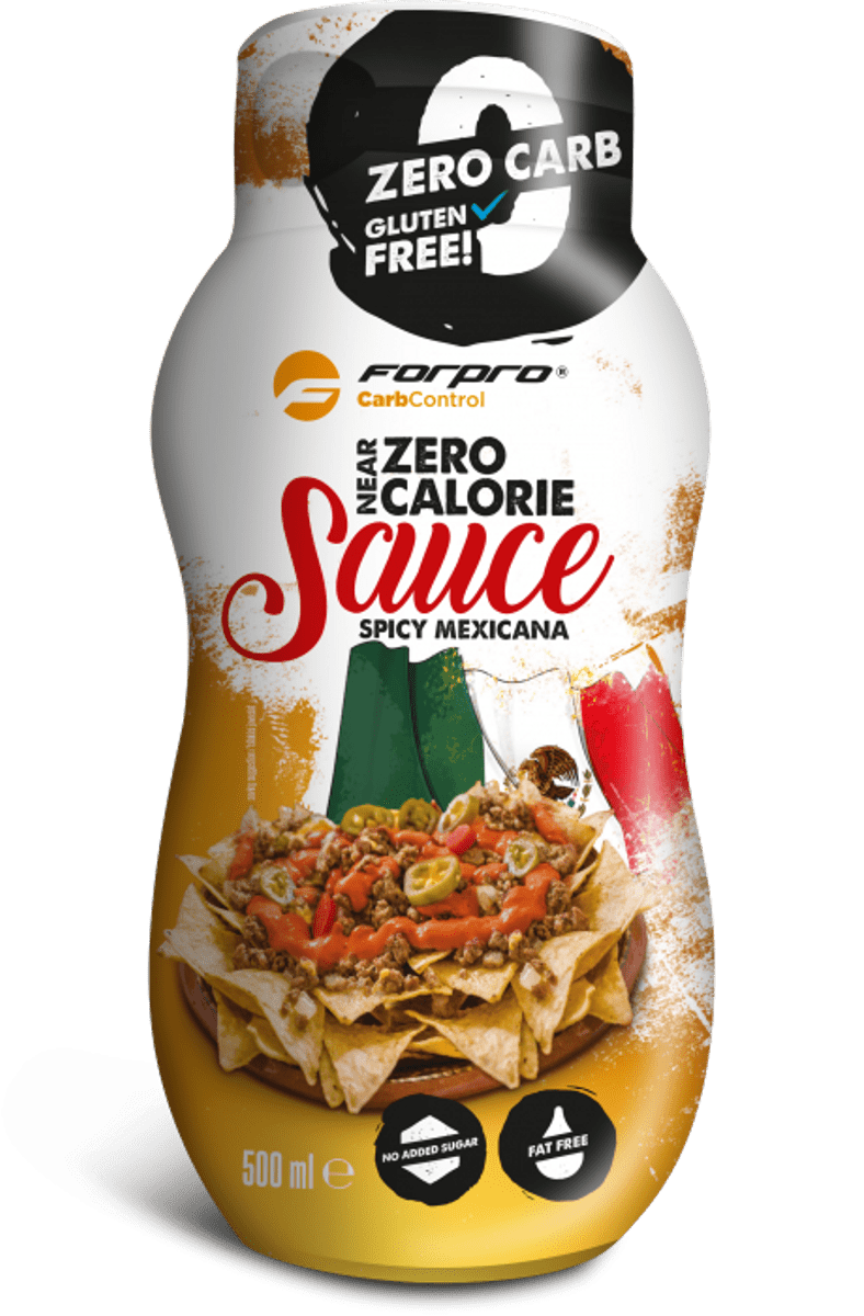 Forpro, Near Zero Calorie Sauce, 500ml, Spicy Mexicana - Stayfit.no