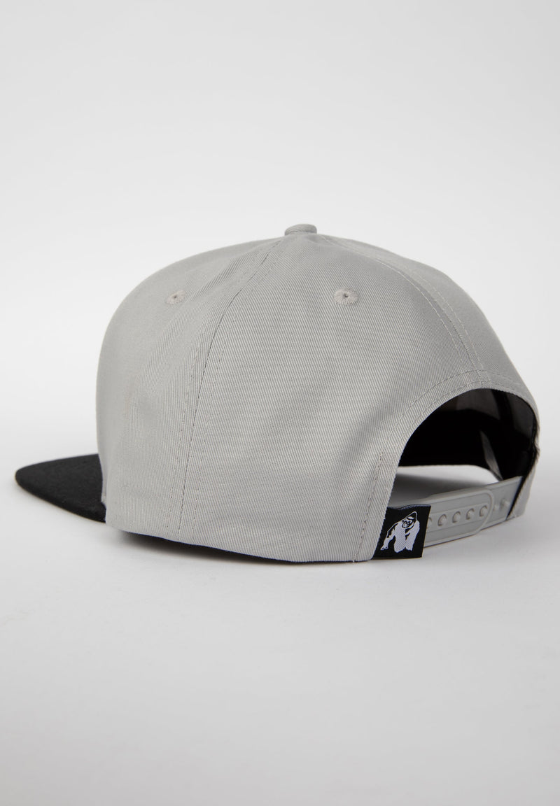 Gorilla Wear, Ontario Snapback Cap, Gray/Black - Stayfit.no
