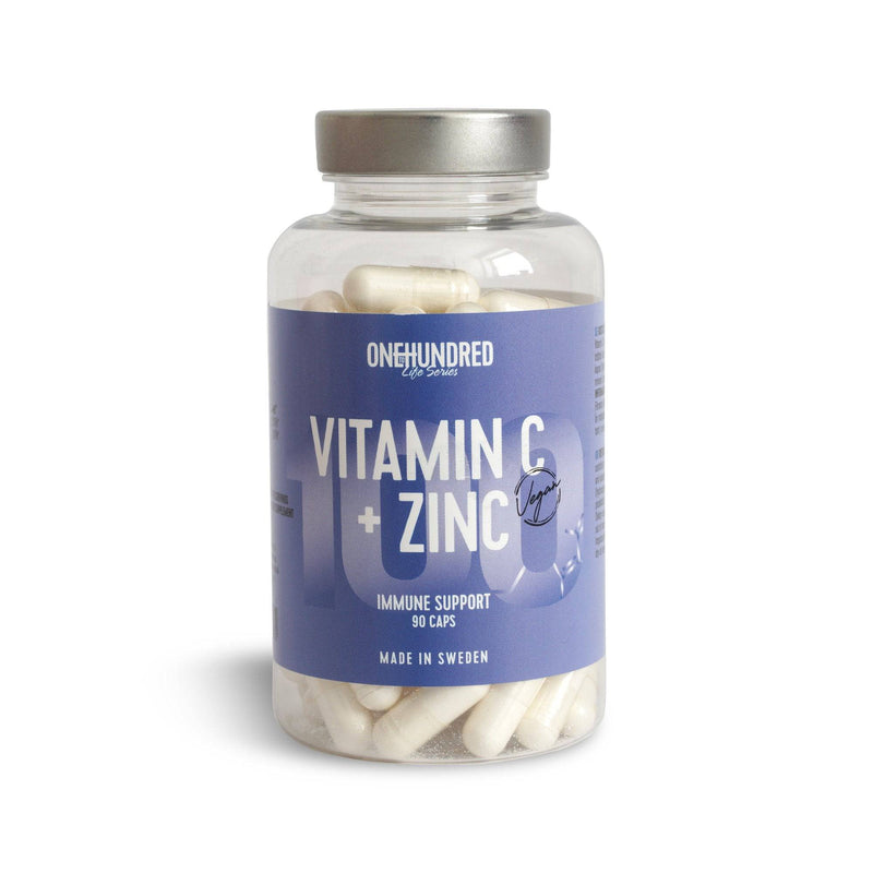 OneToHundred, Vitamin C + Zinc, 90 caps - Stayfit.no
