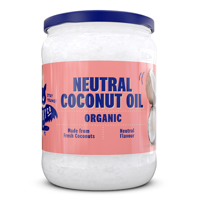 Healthy Co., Healthyco Coconut Oil Neutral - 500ml x 4stk - Stayfit.no