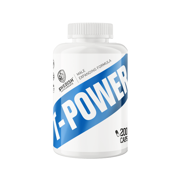 Swedish Supplements, T-Power, 200 caps - Stayfit.no