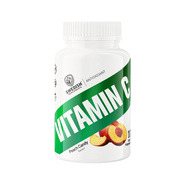 Swedish Supplements, Vitamin C, Chewable, 100tabs - Stayfit.no