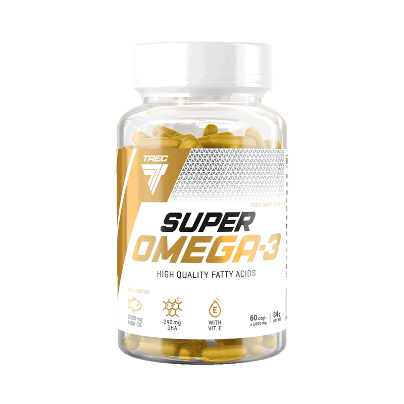 Trec Nutrition, Super Omega 3 - 120 caps - Stayfit.no