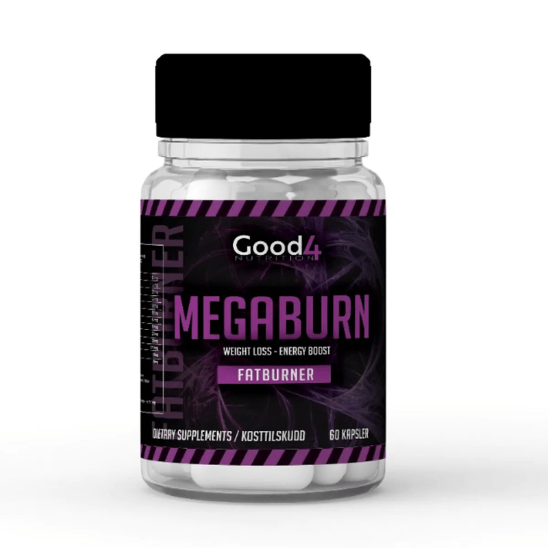 Good4Nutrition, Megaburn Fatburner, 60 kapsler - Stayfit.no