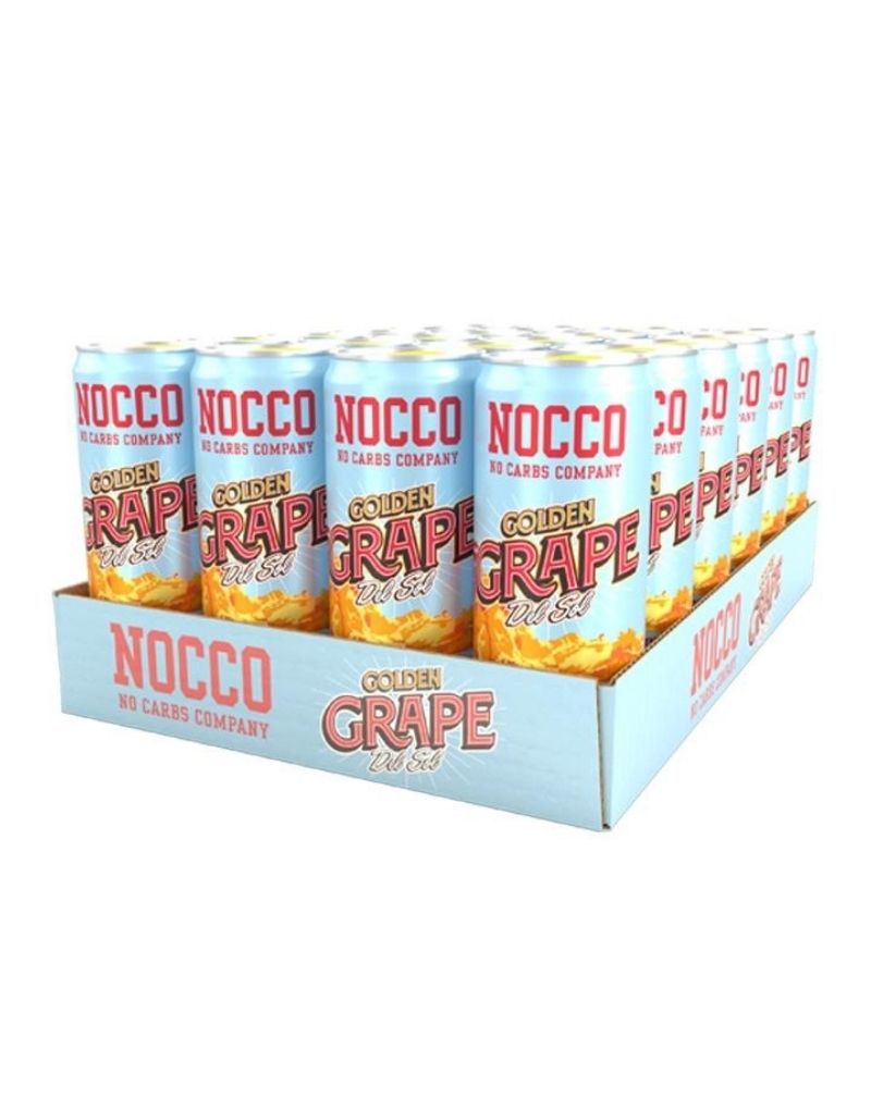 Nocco, NOCCO BCAA, 330ml x 24stk, Golden Grape Del Sol - Stayfit.no