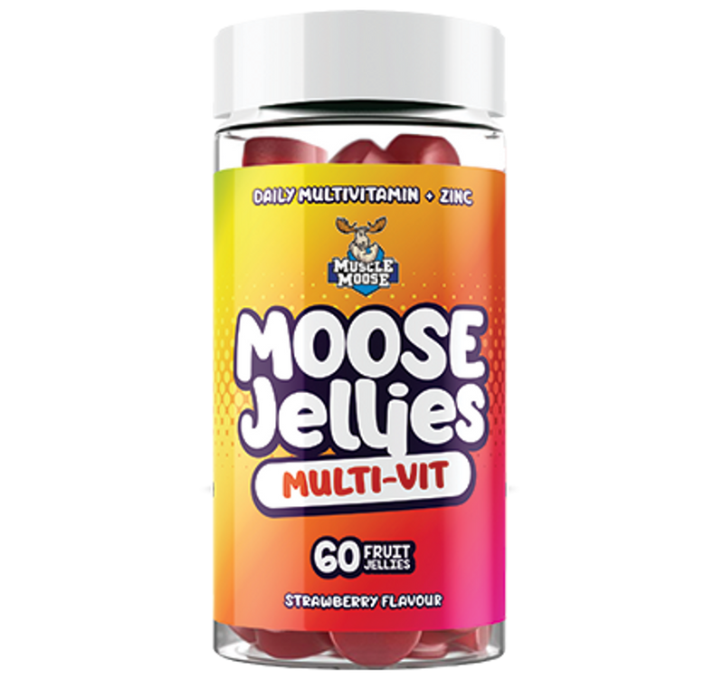 Muscle Moose, Muscle Moose Functional Jelly Sweets, Multivitamin - Stayfit.no