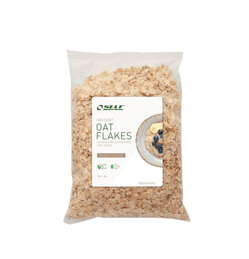 Self Omninutrition, Instant Oat Flakes, 1kg, Naturell - Stayfit.no