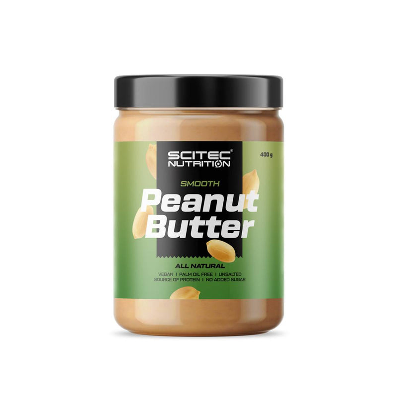 Scitec Nutrition, Peanut Butter, 400g, Smooth - Stayfit.no