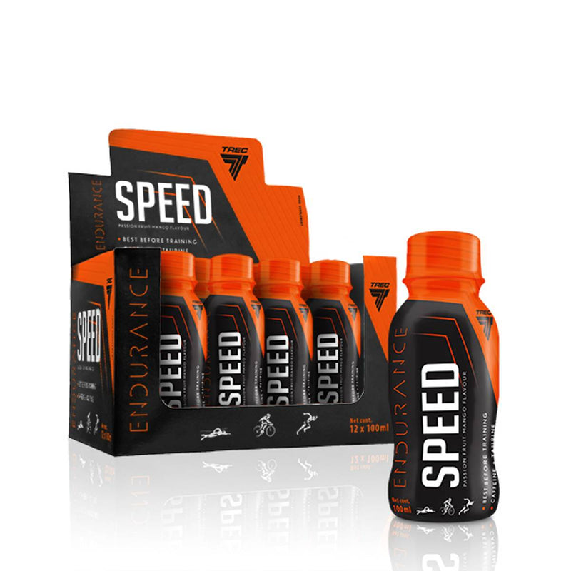 Trec Nutrition, Speed Endurance 100ml x 12stk, Passion Fruit-Mango - Stayfit.no