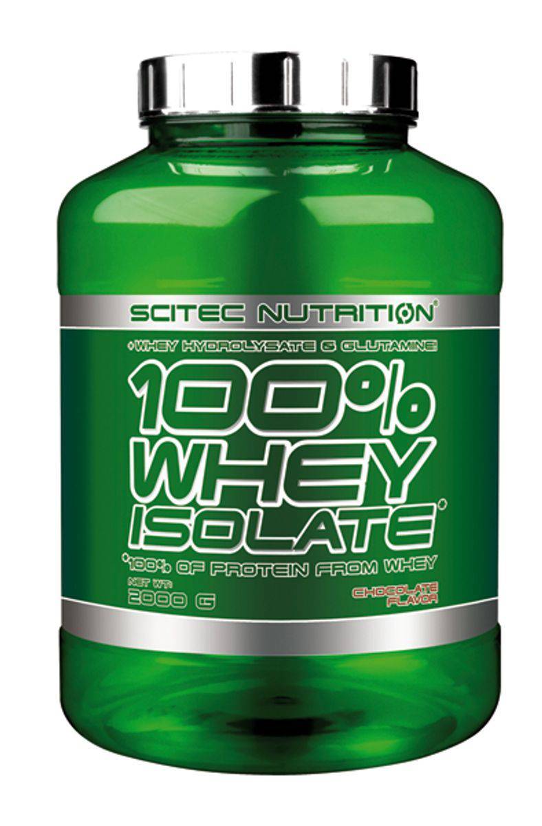 Scitec Nutrition, 100% Whey Isolate - 2000g - Stayfit.no