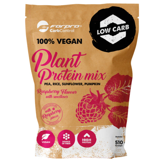 Forpro, Forpro 100% Vegan Plant Protein mix, 510g - Stayfit.no