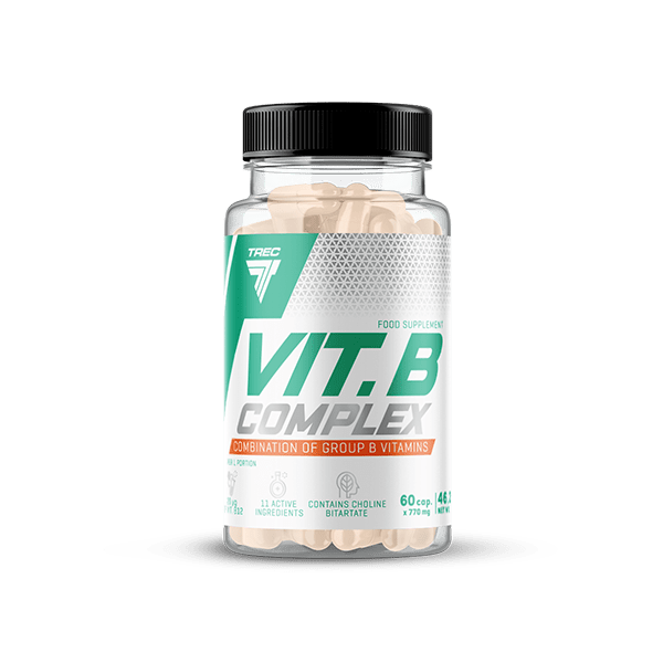Trec Nutrition, Vit. B Complex, 60cap - Stayfit.no