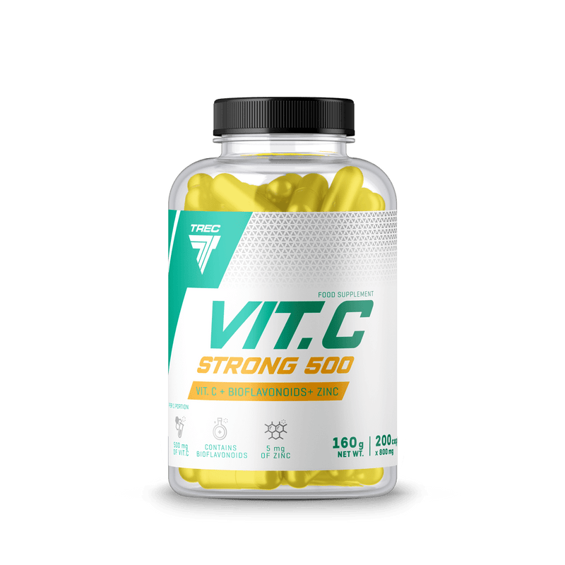 Trec Nutrition, Vit. C Strong 500, 100cap - Stayfit.no