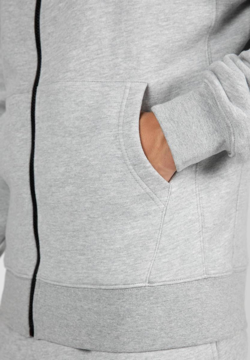 Gorilla Wear, Kennewick Zipped Hoodie, Gray - Stayfit.no